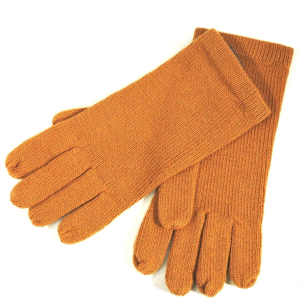 LOUISA PERINI ⚜ WOMEN'S CAMEL CASHMERE WINTER GLOVES